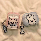 Cute Pet Graffiti Series AirPods Case (Cat Style & Dog Style)