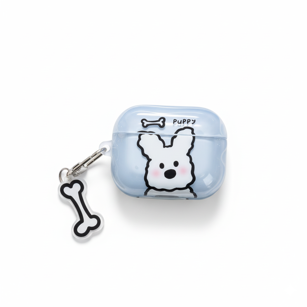 Cute Pet Graffiti Series AirPods Case (Cat Style & Dog Style)